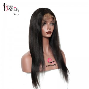 360 Lace Wigs 180% Density Full Lace Human Hair Wigs Silky Straight Brazilian Virgin Hair Lace Front Human Hair Wigs