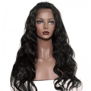 Full Lace Human Hair Wigs 250% Density Wig Pre-Plucked Natural Hair Line with Baby Hair Body Wave