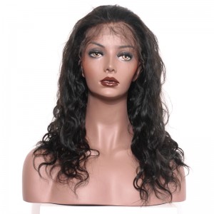 360 Lace Frontal Wigs 180% Density 360 Lace Human Hair Wigs Body Wave Peruvian Lace Front Human Hair Wigs