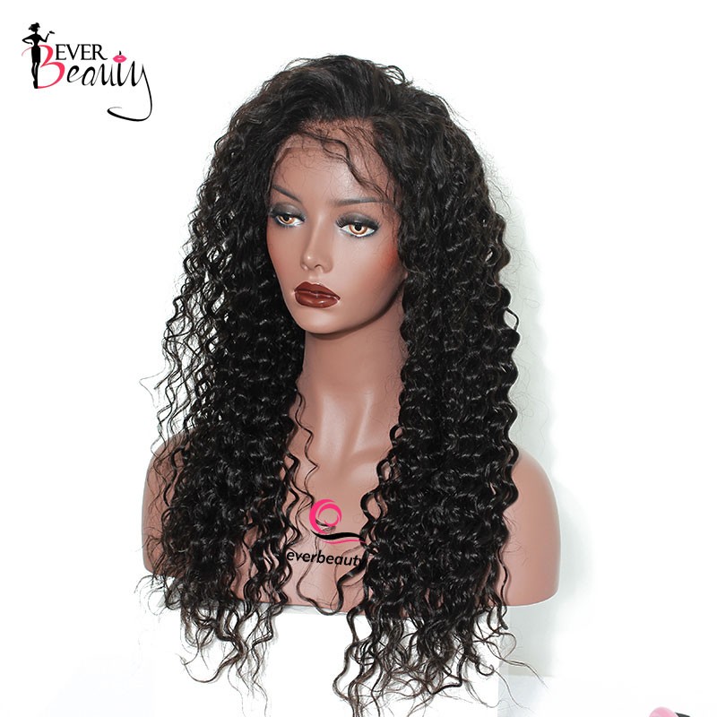 130% Density Full Lace Human Hair Wigs Brazilian Virgin ...