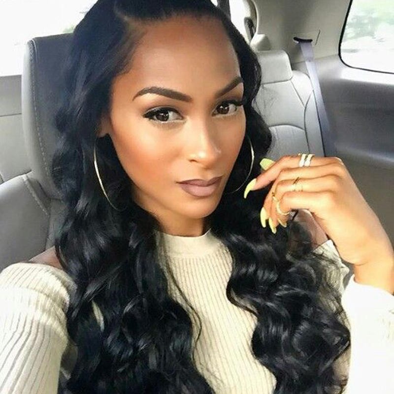 150% Density Malaysian Lace Front Wigs Body Wave Lace ...