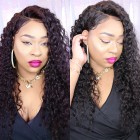 250% Density Lace Front Human Hair Wigs Brazilian Deep Curly Full Lace Human Hair Wigs For Black Women