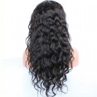 Natural Color Unprocessed Indian Remy 100% Human Hair Loose Wave Full Lace Wigs