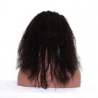 360 Frontal With Cap Closure Afro Kinky Curly No Tangle No Shedding 360 Lace Band Frontal Closure