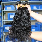 Natural Color Wet Water Wave Brazilian Virgin Human Hair Weave 4pcs Bundles