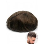 Ever Beauty #3 Full Lace Toupee Mens Hair Piece Replacement Natural Hair Guys Wigs System Best Hair Color For Thin Hair Online Shop