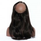 360 Lace Frontal Wigs Lace Frontal Closure Straight Hair Natural Hairline 360 Lace Band Closure