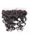 Natural Color Body Wave Indian Remy Hair Lace Frontal Closure 13x4inches