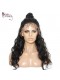 Brazilian Lace Front Ponytail Wigs Body Wave 150% Density wigs No Shedding No Tangle Pre-Plucked Natural Hairline 