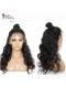 Brazilian Lace Front Ponytail Wigs Body Wave 150% Density wigs No Shedding No Tangle Pre-Plucked Natural Hairline 