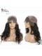 150% Density Lace Front Ponytail Wigs Body Wave Brazilian Lace Front Wigs Pre-Plucked Natural Hairline