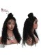 250% High Density Human Hair Lace Front Wigs with Baby Hair Deep Curly Natural Hair Line for Black Women 