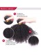 Mongolian Afro Kinky Curly Virgin Human Hair Weave Natural Color 3 Bundles