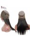 Pre Plucked 360 Lace Wigs 180% Density Full Lace Human Hair Wigs Virgin Brazilian Straight Lace Wigs