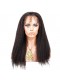 Natural Color Full Lace Human Hair Wigs Kinky Straight Malaysian Virgin Human Hair Full Lace Wigs