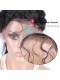 Natural Color Kinky Curly Human Hair Wig Mongolian Virgin Hair Full Lace Wigs