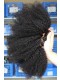 Natural Color Afro Kinky Curly Peruvian Virgin Human Hair Weave 4pcs Bundles