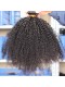 Indian Virgin Human Hair Extensions Afro Kinky Curly 4 Bundles Natural Color 