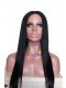 Natural Color Silk Straight 100% Indian Virgin Human Hair Wig Lace Front Wigs