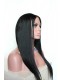 Natural Color Silk Straight 100% Peruvian Virgin Human Hair Wig Lace Front Wigs