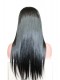 Natural Color Silk Straight 100% Indian Virgin Human Hair Wig Lace Front Wigs