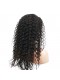 Natural Color Indian Remy Human Hair Wigs Deep Wave Silk Top Lace Wigs