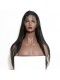 Silk Straight Peruvian Virgin Human Hair Glueless Full Lace Wigs Natural Color