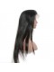Pre-Plucked Lace Front Human Hair Wigs Natural Hairline Silk Straight Malaysian Ponytail Wigs 150% Density
