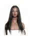 Pre-Plucked Lace Front Ponytail Wigs Peruvian Silk Straight Lace Wigs 150% Density Wigs Natural Hairline