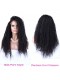 Malaysian Virgin Hair Kinky Curly Full Lace Human Hair Wigs Natural Color