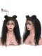 250% Density Lace Wig Pre-Plucked Natural Full Lace Human Hair Wigs Kinky Curly Brazilian Lace Front Wigs