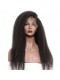 Brazilian Lace Front Human Hair Wigs Natural Hairline Kinky Straight Human Hair Wigs 130% Density Lace Wigs