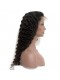 Peruvian Deep Wave Lace Front Ponytail Wigs with Baby Hair Pre-Plucked 150% Density Lace Wigs Natural Hairline 