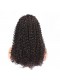 Brazilian Virgin Human Hair Wig Natural Color Kinky Curly Lace Front Wigs