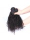 Natural Color Kinky Curly Hair Weaves Brazilian Virgin Human Hair 3 Bundles