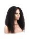 Natural Color Afro Kinky Curly Full Lace Human Hair Wig Brazilian Virgin Hair Full Lace Wigs