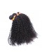 Natural Color Kinky Curly Hair Weaves Brazilian Virgin Human Hair 3 Bundles