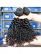 Indian Virgin Human Hair Extensions Kinky Curly 4 Bundles Natural Color