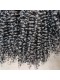 Natural Color Mongolian Kinky Curly Virgin Human Hair Weaves 3 Bundles