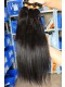 Natural Color Italian Yaki Brazilian Virgin Human Hair Weave 3pcs Bundle