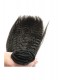 Kinky Straight Brazilian Virgin Hair Clip In Human Hair Extensions Natural Color