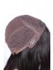 Brown Color European Virgin Hair Silky Straight Jewish Silk Top Full Lace wigs