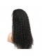 Natural Color High Quality Brazilian Virgin Human Hair Wig Water Wave Lace Front Wigs