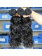 Indian Virgin Human Hair Extensions Wet Wave Hair 4 Bundles Natural Color