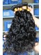Indian Virgin Human Hair Extensions Wet Wave Hair 4 Bundles Natural Color