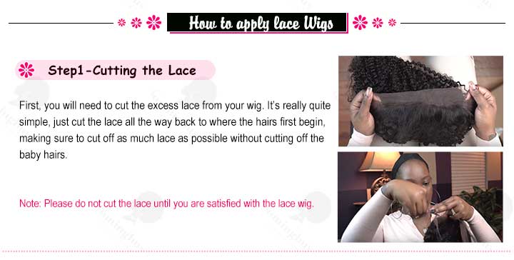 how to apply lace wig1