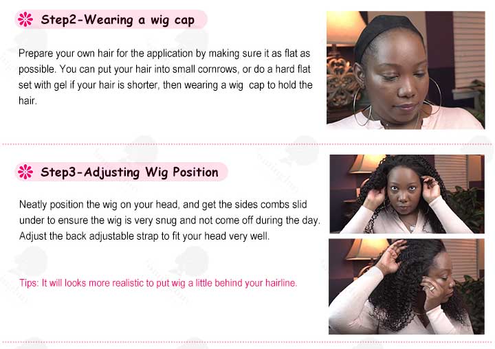 how to apply lace wig2